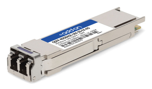 AddOn Networks QSFP-40GBASE-LR4-20-EX-AO network transceiver module Fiber optic 40000 Mbit/s QSFP+ , QSFP-40GBASE-LR4-20-EX-AO