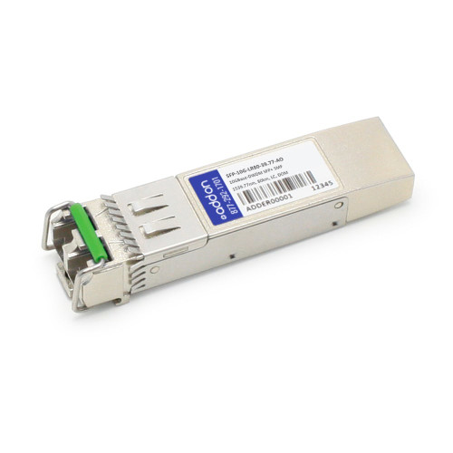 AddOn Networks SFP-10G-LR80-39.77-AO network transceiver module Fiber optic 10000 Mbit/s SFP+ 1528.77 nm , SFP-10G-LR80-39.77-AO