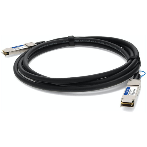 AddOn Networks PAN-QSFP28-DAC-5M-AO InfiniBand/fibre optic cable 196.9" (5 m) Black , PAN-QSFP28-DAC-5M-AO