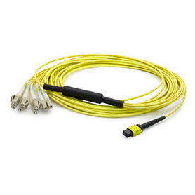 AddOn Networks ADD-MPO-4LC7M5OM4LZ-MA InfiniBand/fibre optic cable 275.6" (7 m) 8x LC OFNR Yellow , ADD-MPO-4LC7M5OM4LZ-MA