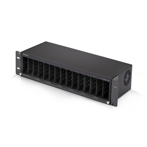 StarTech.com MCM15-MEDIA-CHASSIS network equipment chassis Black , MCM15-MEDIA-CHASSIS