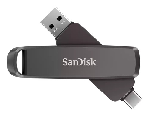 SanDisk SDDDE1-1T00-G46 USB flash drive 1 TB USB Type-C/USB Type-A 3.2 Gen 2 (3.1 Gen 2) Black , SDDDE1-1T00-G46
