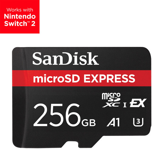 SanDisk Express 256 GB MicroSDXC UHS-I - SDSQXFN-256G-GN4NN , SDSQXFN-256G-GN4NN