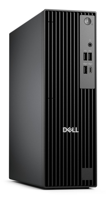 DELL Pro QCS1250 Intel Core Ultra 5 235 16 GB DDR5-SDRAM 256 GB SSD Windows 11 Pro Slim PC PC Black - RVR7G , RVR7G