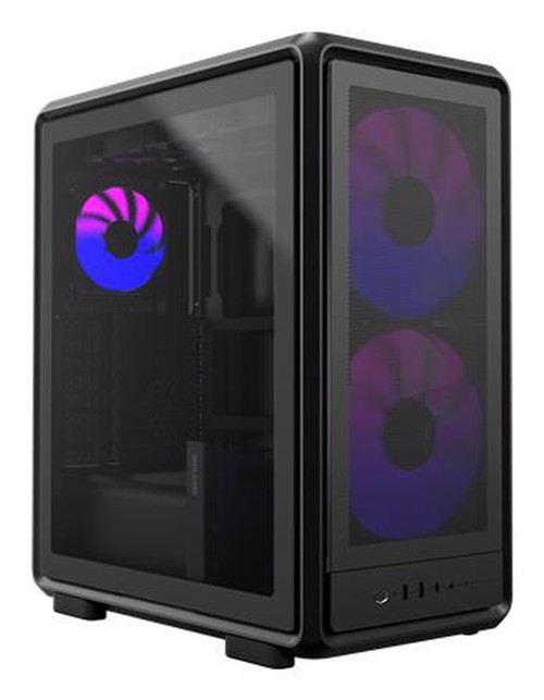 Cooler Master MasterFrame 500 Mesh Midi Tower Black, Transparent - MF500M-KHNN-S01 , MF500M-KHNN-S01
