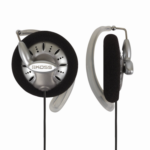 Koss KSC75 Headphones Wired Ear-hook Music Black, Silver - 180125 , 180125