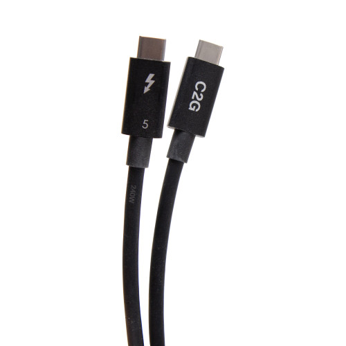 C2G 3.25ft (1m) ThunderboltTM 5 USB-C Active Cable (80Gbps) - C2G28821 , C2G28821