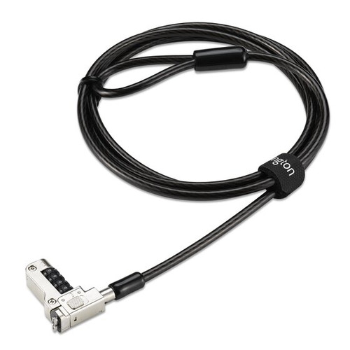 Kensington PortLock cable lock Black 70.9" (1.8 m) - K64549WW , K64549WW