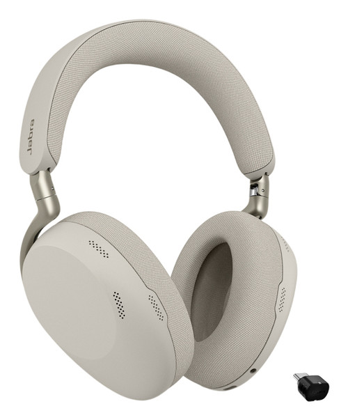 Jabra Evolve3 85 UC + Link 390c Headset Wireless Head-band Calls/Music USB Type-C Bluetooth Gray - 38599-989-898 , 38599-989-898