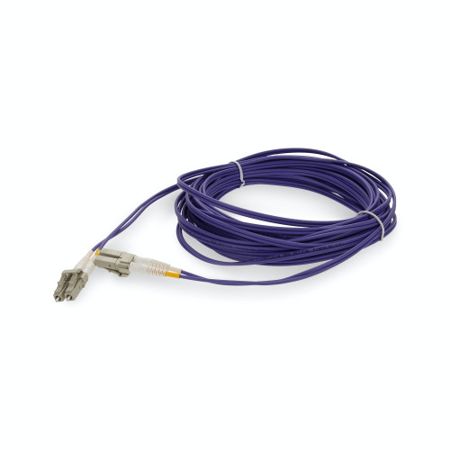 AddOn Networks ADD-LC-LC-3M5OM4P-PE-TAA InfiniBand/fibre optic cable 118.1" (3 m) LOMM Purple , ADD-LC-LC-3M5OM4P-PE-TAA