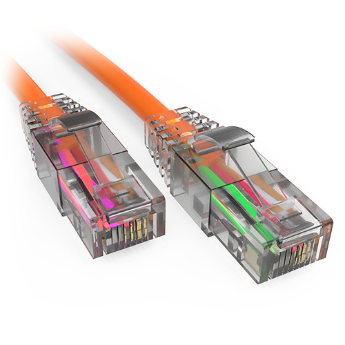 Accortec C628MB-O25-ACC networking cable Orange 300" (7.62 m) Cat6 , C628MB-O25-ACC