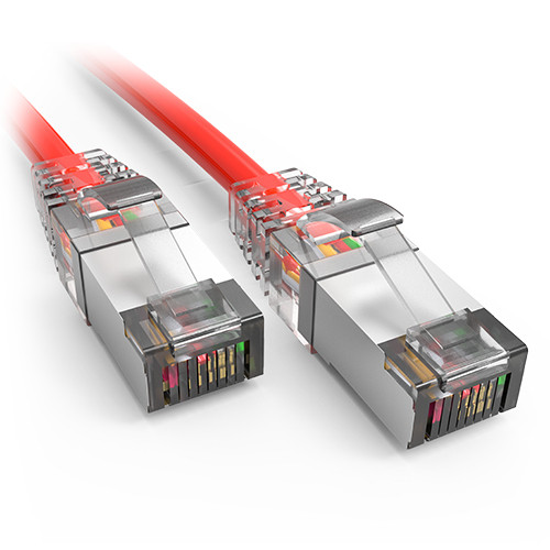 Accortec C6ASMB-R14-ACC networking cable Red 168" (4.27 m) Cat6a U/FTP (STP) , C6ASMB-R14-ACC