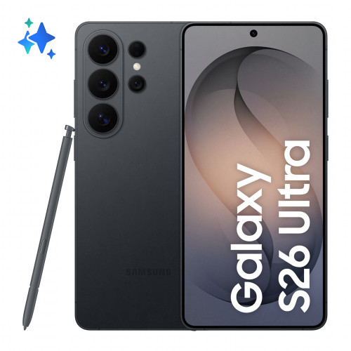 Samsung Galaxy S26 Ultra 6.9" Dual SIM Android 16.0 5G USB Type-C 12 GB 512 GB 5000 mAh Black - SM-S948UZKEXAA , SM-S948UZKEXAA