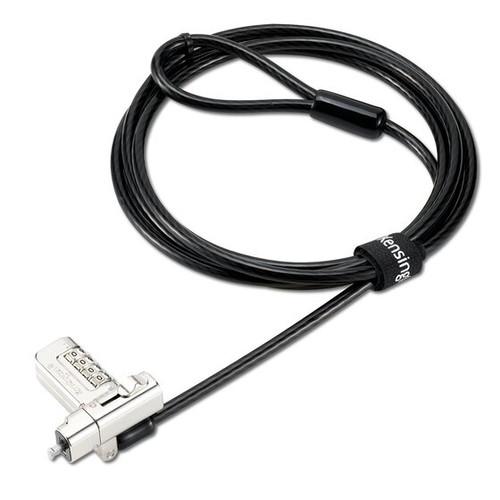 Kensington K63395WW cable lock Black 70.9" (1.8 m) , K63395WW