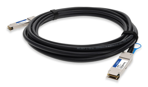 AddOn Networks JH234A-AO InfiniBand/fibre optic cable 39.4" (1 m) QSFP+ DAC Black, Stainless steel , JH234A-AO