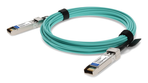 AddOn Networks SFP-25GB-AOC8M-DE-AO InfiniBand/fibre optic cable 315" (8 m) SFP28 AOC Aqua color, Stainless steel , SFP-25GB-AOC8M-DE-AO