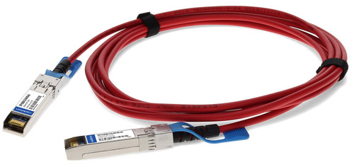 AddOn Networks SFP-H10GB-CU3-5M-RD-AO InfiniBand/fibre optic cable 137.8" (3.5 m) SFP+ DAC Red, Stainless steel , SFP-H10GB-CU3-5M-RD-AO