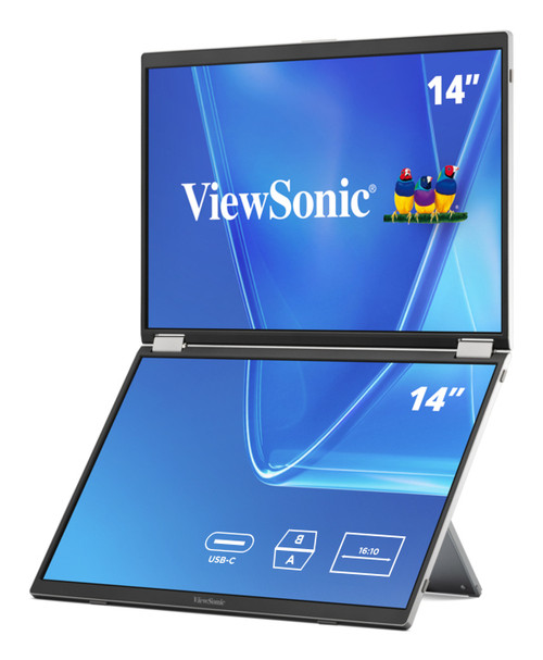 Viewsonic VG1457 portable TV/monitor Portable monitor Gray 14" LED 1920 x 1200 pixels , VG1457