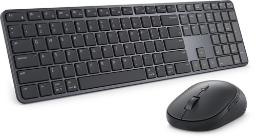 DELL Pro 7 Slim KM726 keyboard Mouse included Home/Office RF Wireless + Bluetooth US English Black - KM726-USD-DAO , KM726-USD-DAO