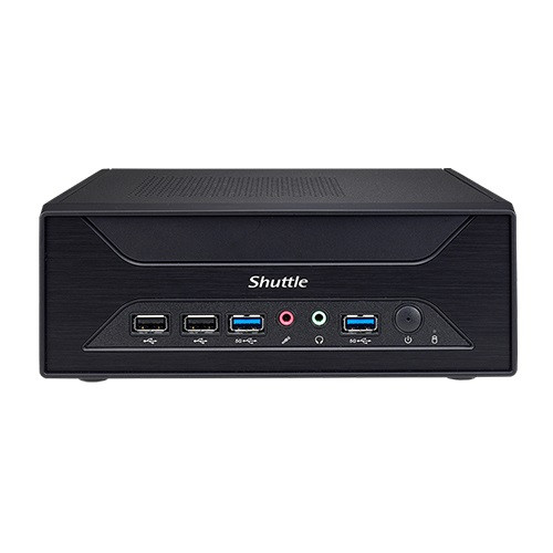 Shuttle XPС slim XH610G PC/workstation barebone 3L sized PC Black Intel H610 LGA 1700 , XH610G