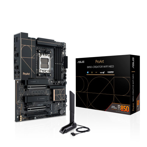 ASUS PROART B850-CREATOR WIFI NEO AMD B850 Socket AM5 ATX , PROART B850-CREATOR WIFI NEO