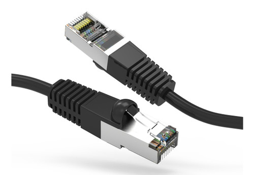Axiom C6AMBSFTPK10-AX networking cable Black 120.1" (3.05 m) Cat6a S/FTP (S-STP) , C6AMBSFTPK10-AX