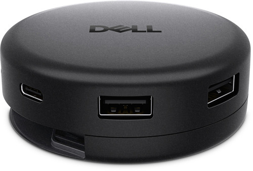 DELL DA326 Wired USB 3.2 Gen 1 (3.1 Gen 1) Type-C Black - DA326-BK-DAO , DA326-BK-DAO