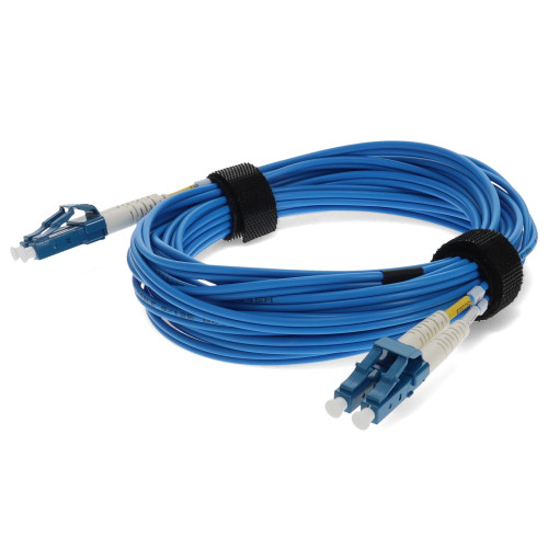 AddOn Networks ADD-LC-LC-8M9SMF-BE InfiniBand/fibre optic cable 315" (8 m) OFNR Blue , ADD-LC-LC-8M9SMF-BE