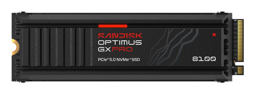 SanDisk Optimus GX PRO 8100 8 TB M.2 PCI Express 5.0 NVMe TLC 3D NAND - SDSP82800TAH-000E0 , SDSP82800TAH-000E0