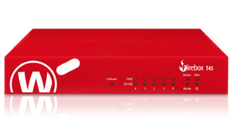 WatchGuard Firebox T45-PoE hardware firewall 3.94 Gbit/s - WGT47641-US , WGT47641-US