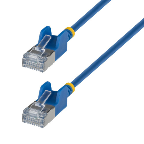 StarTech.com N6APATSTP34BLS-14FT networking cable Blue 169.3" (4.3 m) Cat6a U/FTP (STP) , N6APATSTP34BLS-14FT