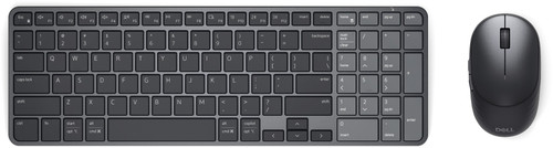 DELL Pro 7 KM746 keyboard Mouse included Universal RF Wireless + Bluetooth Latin American Spanish Graphite - KM746-BLK-US , KM746-BLK-US