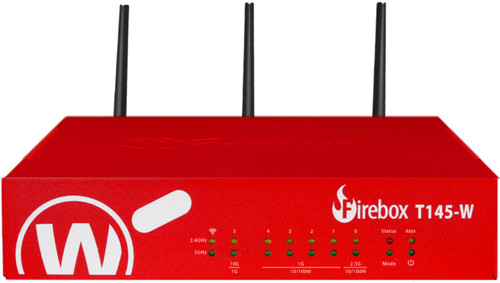 WatchGuard Firebox T145-W hardware firewall 1U 0.71 Gbit/s - WGT146643 , WGT146643