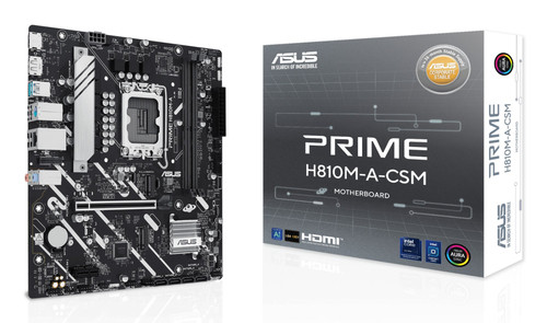 ASUS PRIME H810M-A-CSM Intel H810 LGA 1851 (Socket V1) micro ATX , PRIME H810M-A-CSM