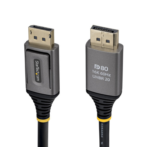 StarTech.com DP21V-5F-DP80-CABLE DisplayPort cable 59.1" (1.5 m) Black , DP21V-5F-DP80-CABLE