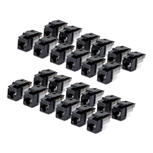 StarTech.com C6KEY110BK24PK keystone module , C6KEY110BK24PK