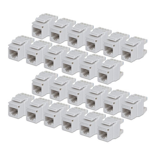 StarTech.com C6KEY110180WH24PK keystone module , C6KEY110180WH24PK