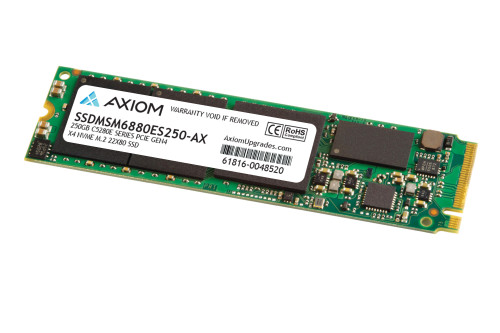 Axiom SSDMSM6880ES250-AX internal solid state drive 250 GB M.2 PCI Express 4.0 NVMe 3D NAND , SSDMSM6880ES250-AX