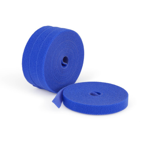 StarTech.com HKLP1505BL4PK cable organizer Universal Hook & loop cable tie Blue 4 pc(s) , HKLP1505BL4PK