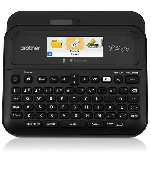 Brother PTD610BT label printer Thermal transfer 180 x 360 DPI 30 mm/sec Wired & Wireless TZe Bluetooth QWERTY - PT-D610BT , PT-D610BT