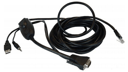 MDUTP60-VGA |Raritan 6m VGA USB Audio KVM Combo Cable - MDUTP60-VGA