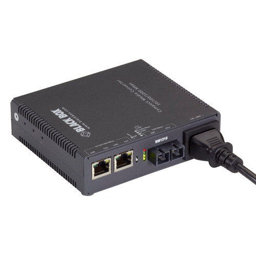 LGC5152A |Black Box 3-Port Gigabit Ethernet Media Converter - LGC5152A