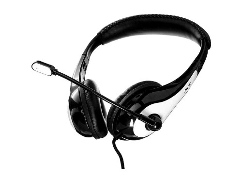EG-36WHT |Ergoguys ERGOGUYS 3.5MM PLUG HEADSET BLACK/WHITE - EG-36WHT