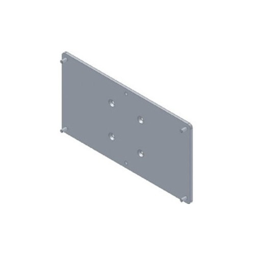 7VESA1X2-603 |HAT DESIGN WORKS , VESA PLATE ADAPTER - 100 X 200MM VESA PLATE, BLACK - 7VESA1X2-603