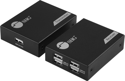 JU-EX0411-S1 |Siig 4-Port USB 2.0 Hub Extender - JU-EX0411-S1