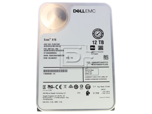 ST12000NM005G |Seagate Seagate HD ST12000NM005G 12TB SATA 3.5 ISE Bare