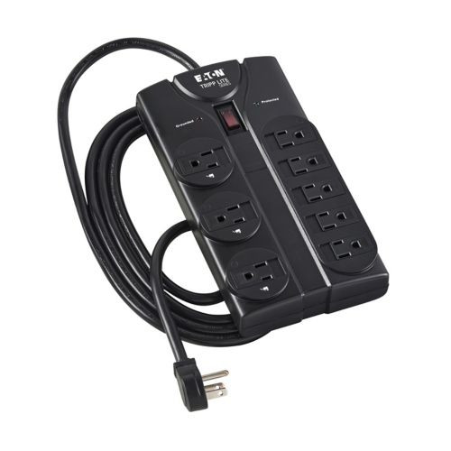 TLP808B |Eaton Protect It! 8-Outlet Surge Protector, 8 ft. (2.43 m) Cord - TLP808B