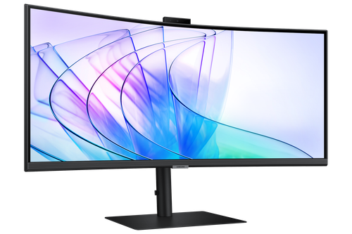 S34C654VAN |Samsung 34" ViewFinity S6 S65VC UWQHD 100Hz Curved Monitor with Webcam - S34C654VAN