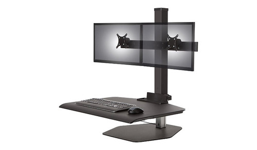 WNST-2-104 |HAT DESIGN WORKS , WINSTON SIT STAND DUAL BLACK - WNST-2-104