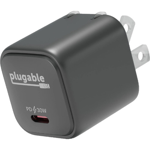 PS-30C1W-3X |PLUGABLE TECHNOLOGIES 3PK PLUGABLE GAN USB C CHARGER - PS-30C1W-3X
